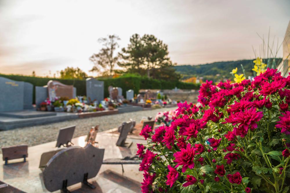 décoration cimetière